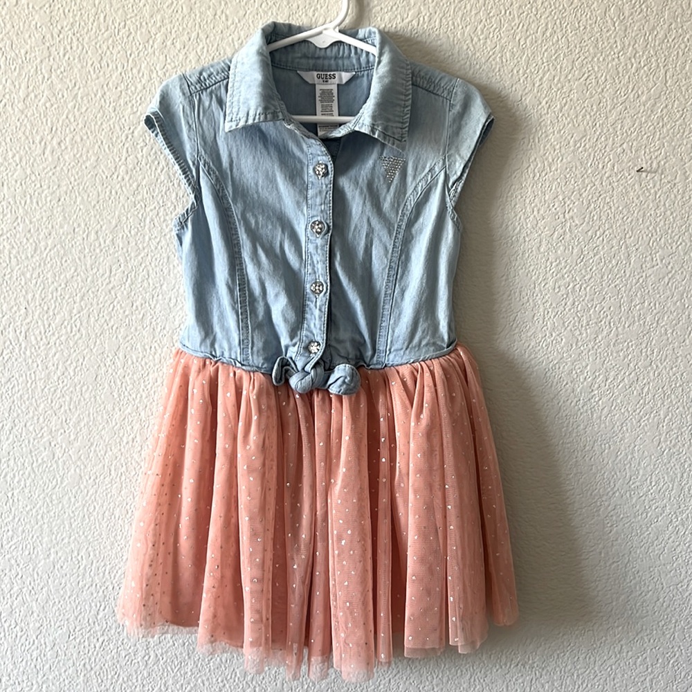 Guess Girls denim dress